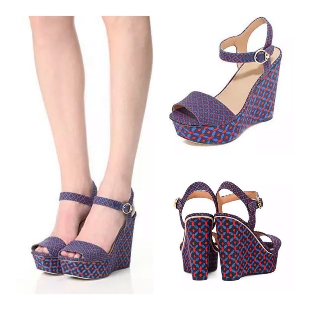 Tory Burch Haven Canvas Platform